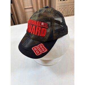 National Guard NASCAR Mesh Trucker Hat Dale Jr No. 88 Camo
